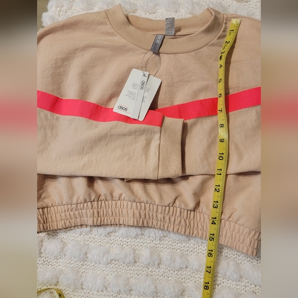ASOS NWT Sweat Outfit with neon stripe detail size US 8 UK 12 - Picture 3 of 6